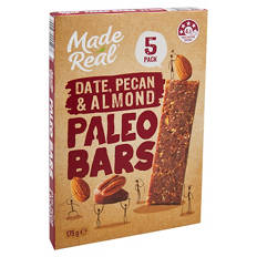 Date, Pecan & Almond Paleo Bars 5 Pack 175g